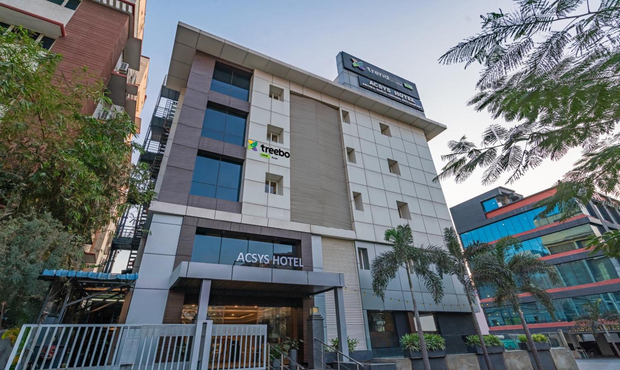 Treebo Acsys, Gachibowli Hotel Hyderabad Ngoại thất bức ảnh